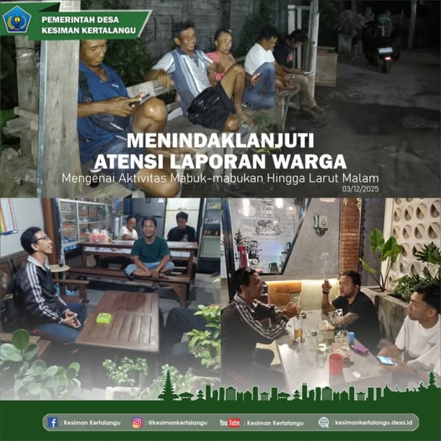 Atensi Laporan Warga