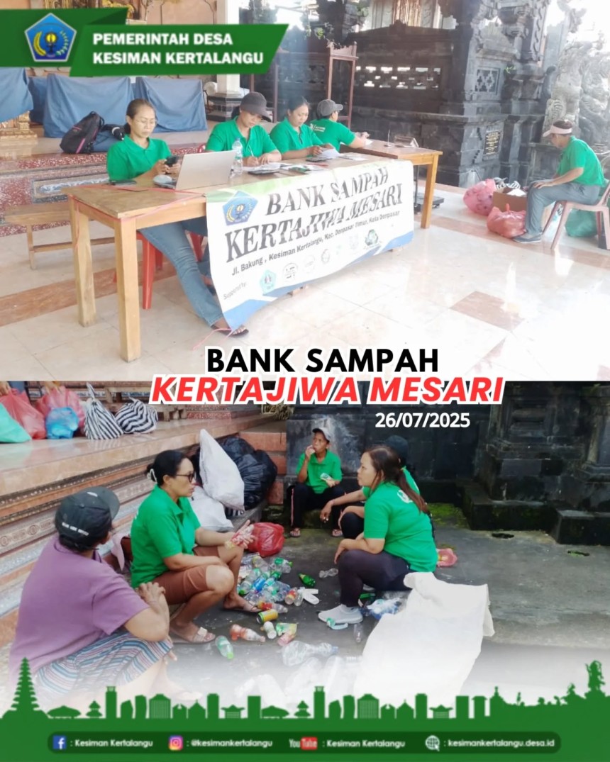 Bank Sampah “Kertajiwa Mesari”