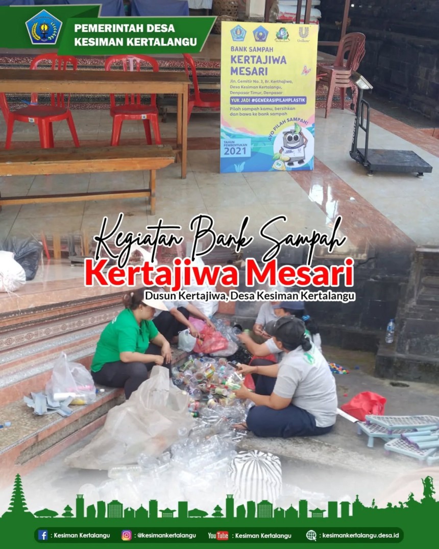 Bank Sampah “Kertajiwa Mesari” Dusun Kertajiwa