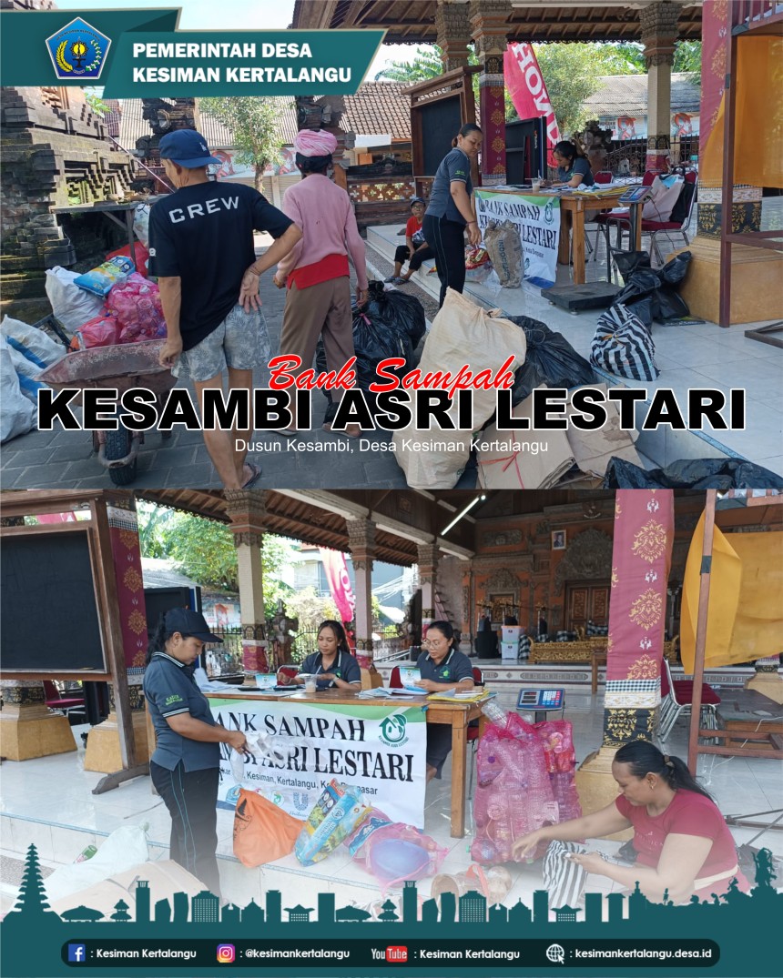 Bank Sampah “Kesambi Asri Lestari”