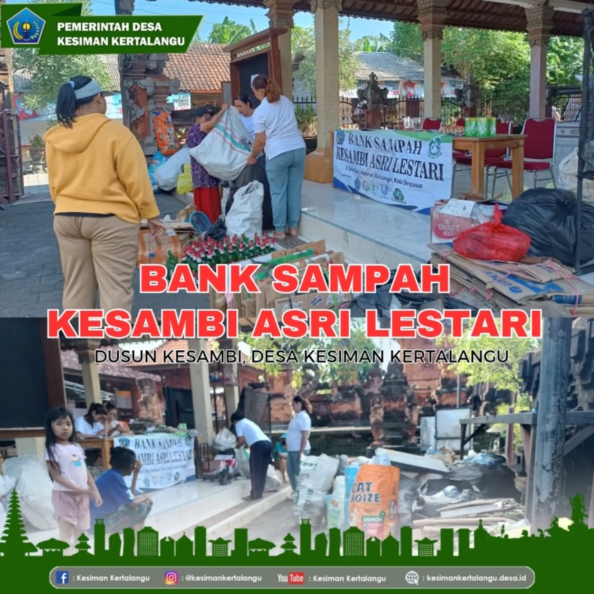 Bank Sampah “Kesambi Asri Lestari” Dusun Kesambi