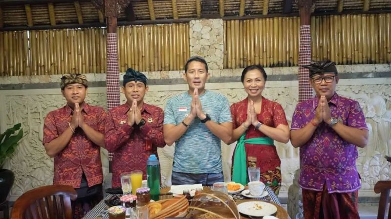 Bertemu dengan Menteri Pariwisata & Ekonomi Kreatif Republik Indonesia