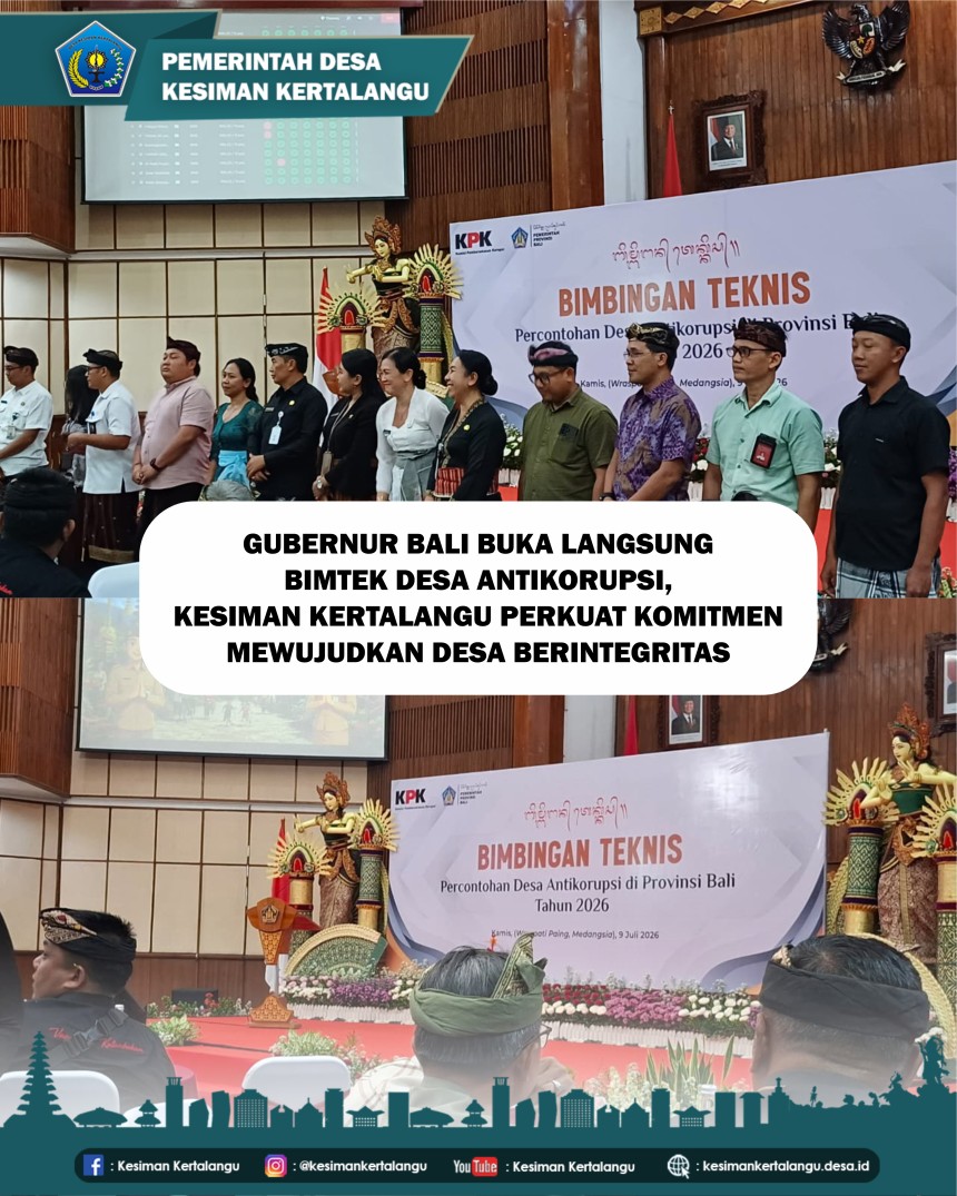 Bimtek Desa Antikorupsi