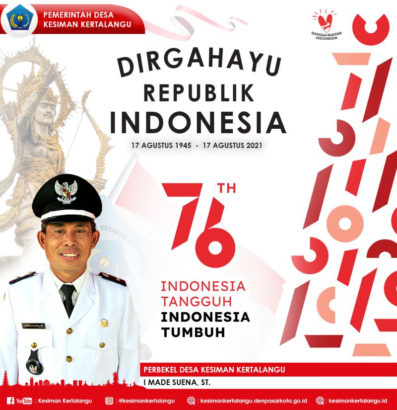 DIRGAHAYU REPUBLIK INDONESIA KE-76