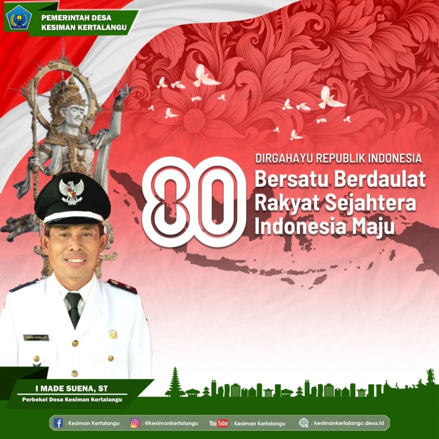 Dirgahayu Republik Indonesia ke-80