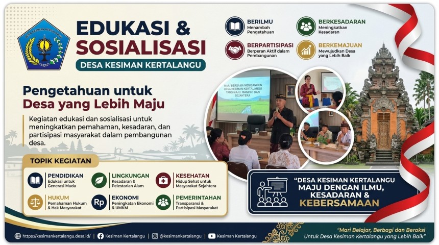 Edukasi & Sosialisasi