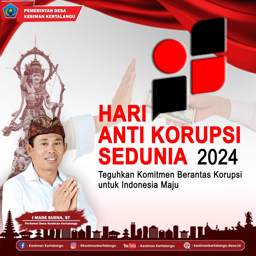 HARI ANTI KORUPSI SEDUNIA