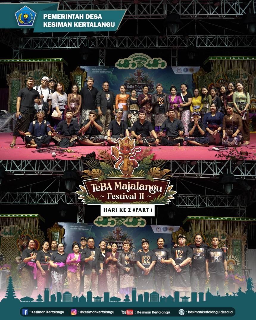 HARI KEDUA — PAGI  Semarak Pagi Hari Kedua TEBA Majalangu Festival II