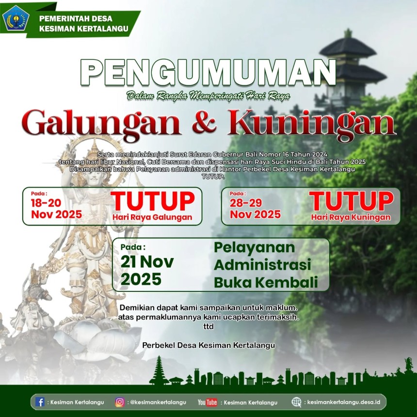 Hari Raya Galungan dan Kuningan