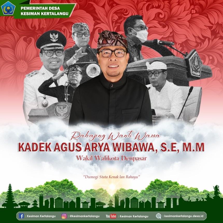 HUT BAPAK WAKIL WALIKOTA DENPASAR