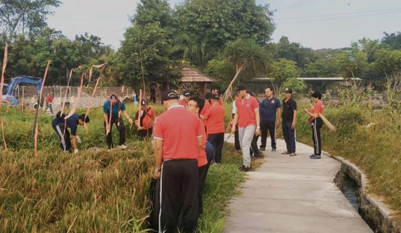 Jumpa Berlian disepanjang area Jogging Track Desa Budaya Kertalangu