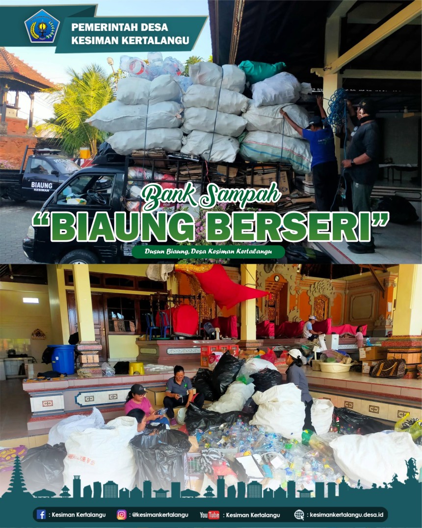 Kegiatan Bank Sampah "Biaung Berseri"