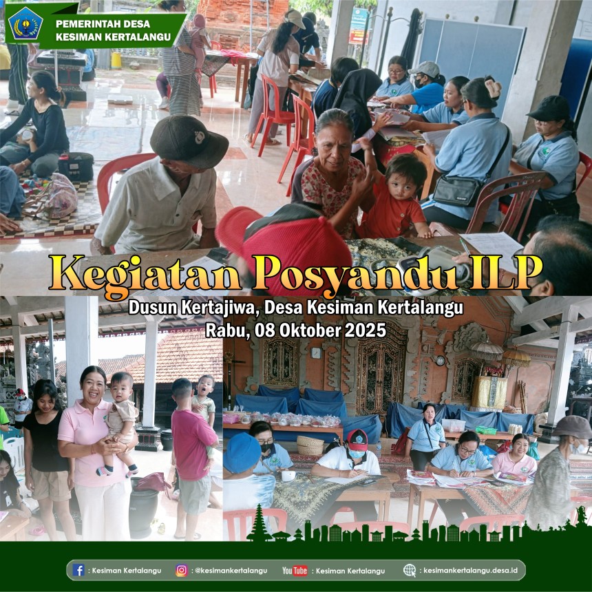 Kegiatan Posyandu ILP Dusun Kertajiwa