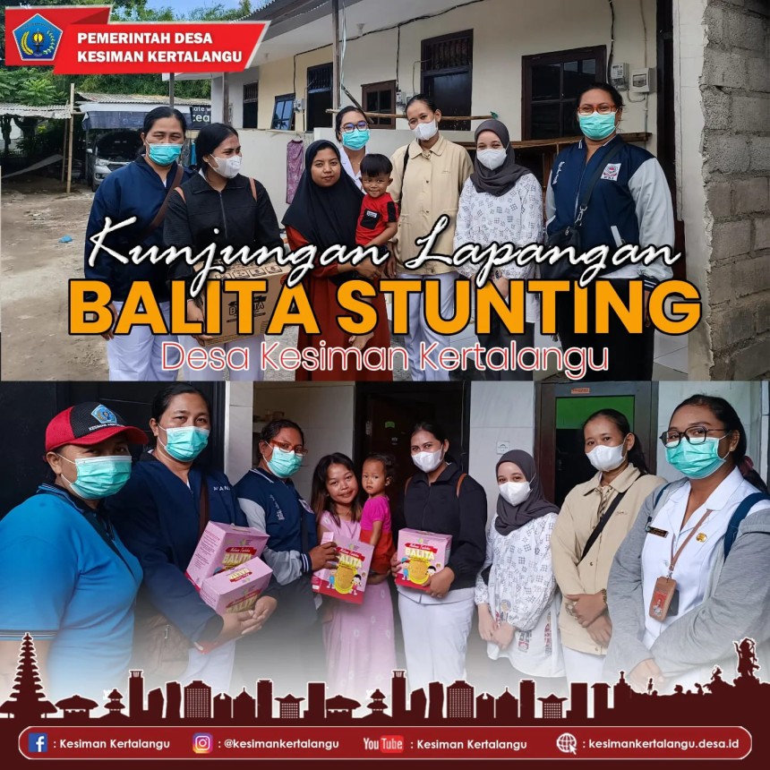 KUNJUNGAN BALITA STUNTING