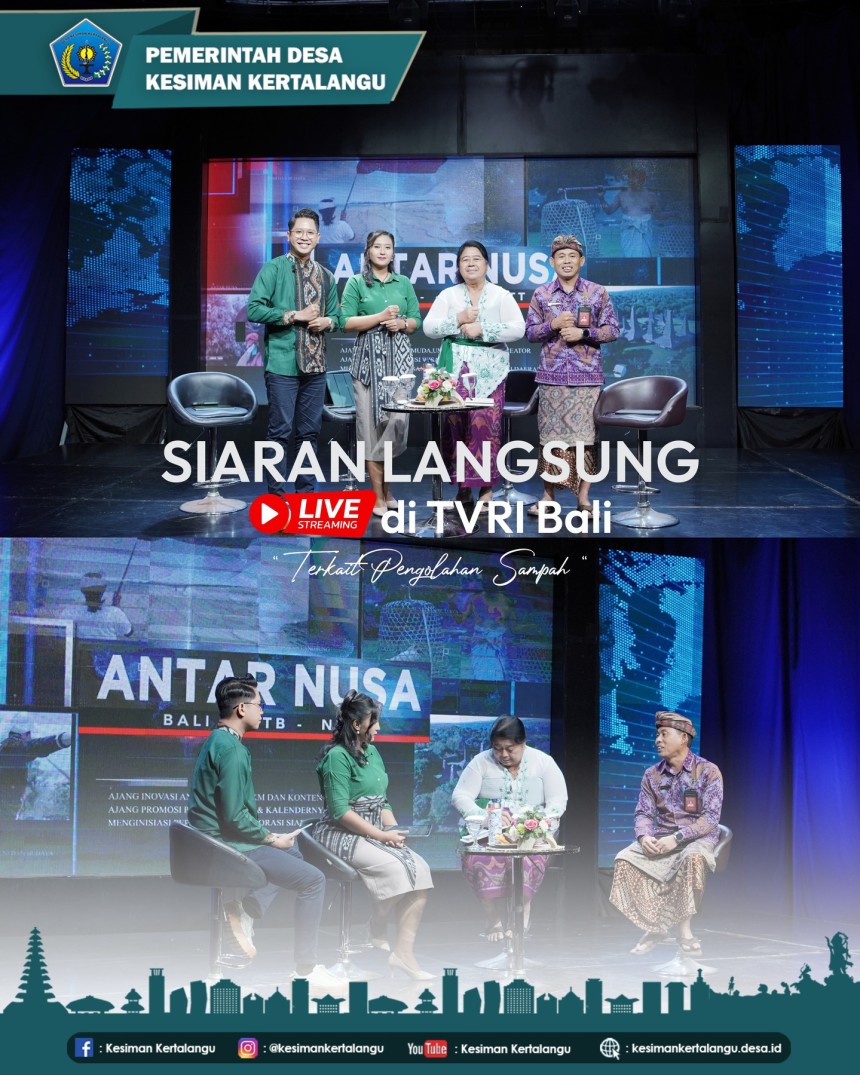 live streaming di TVRI Bali