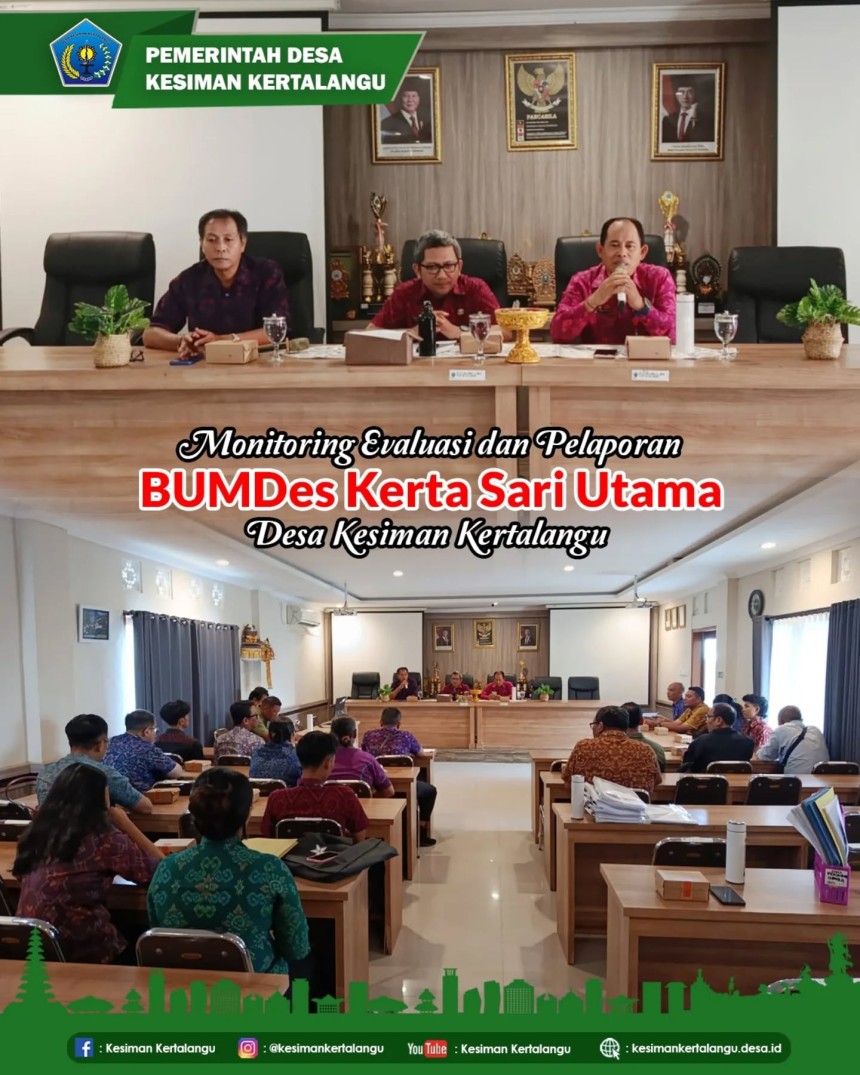 Monitoring, Evaluasi, dan Pelaporan BUMDes