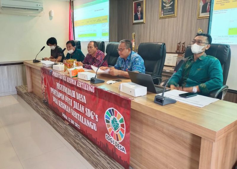 Musyawarah Desa Penetapan Peta Jalan SDGs Desa Kesiman Kertalangu