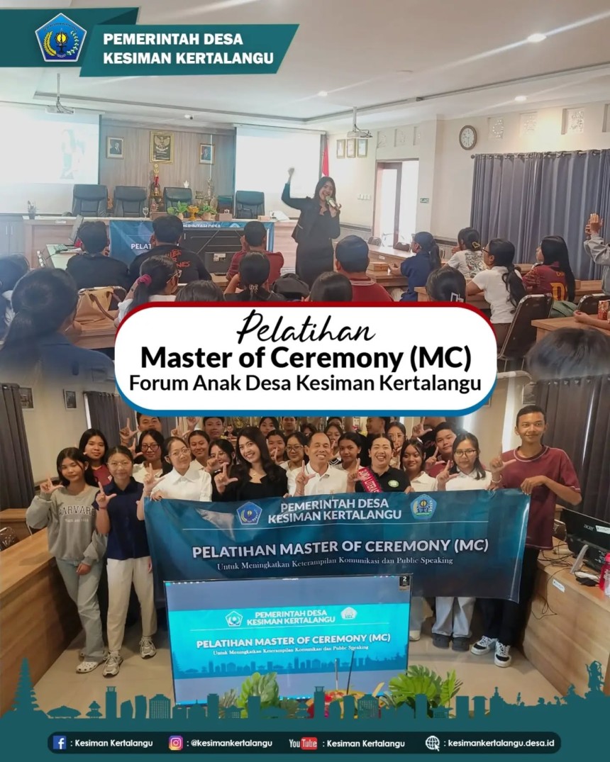 Pelatihan Master of Ceremony (MC)