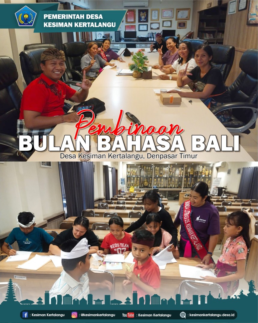 Pembinaan Bulan Bahasa Bali 2026