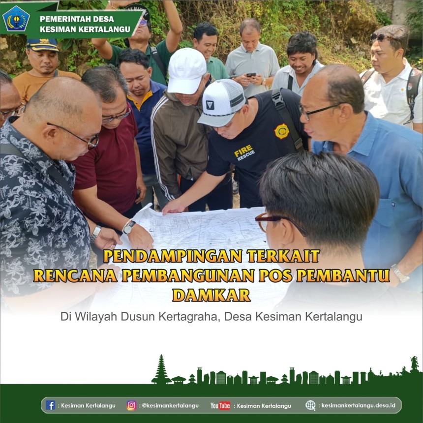 Pendampingan Terkait Rencana Pembangunan Pos Pembantu Damkar