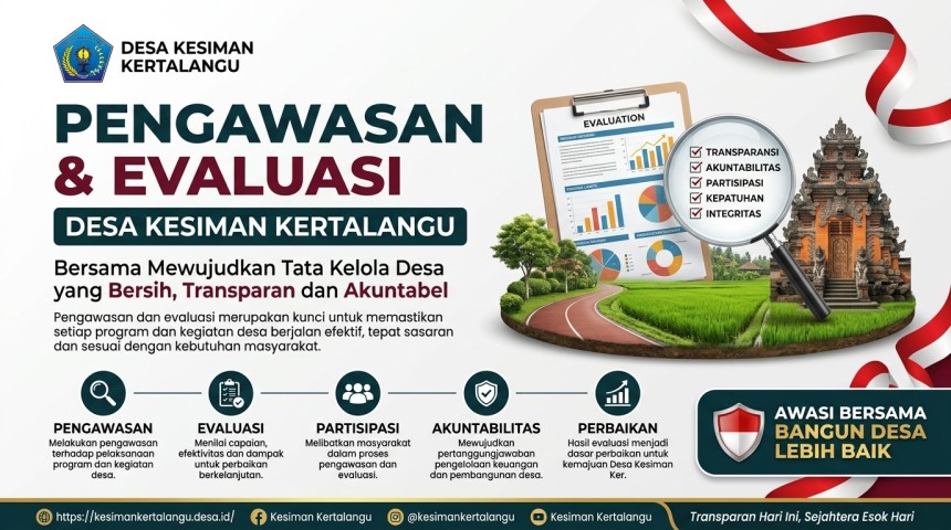 Pengawasan & Evaluasi