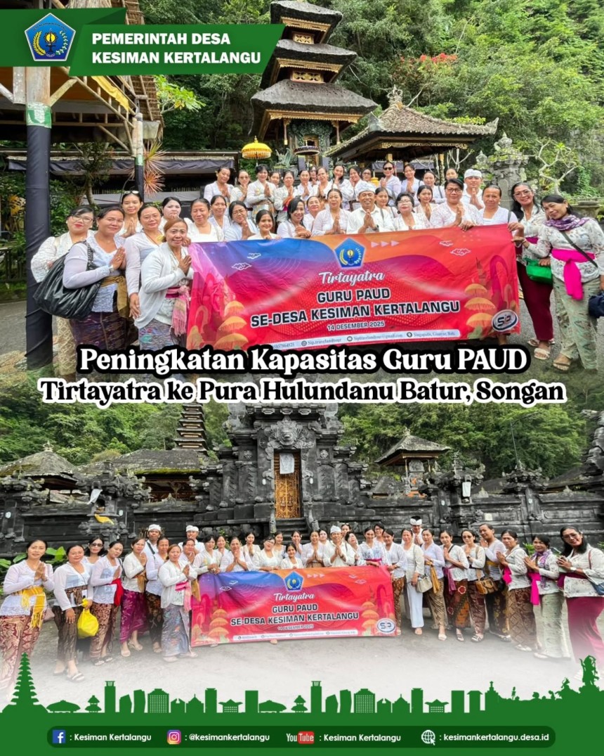 Peningkatan Kapasitas Guru PAUD Se-Desa Kesiman Kertalangu