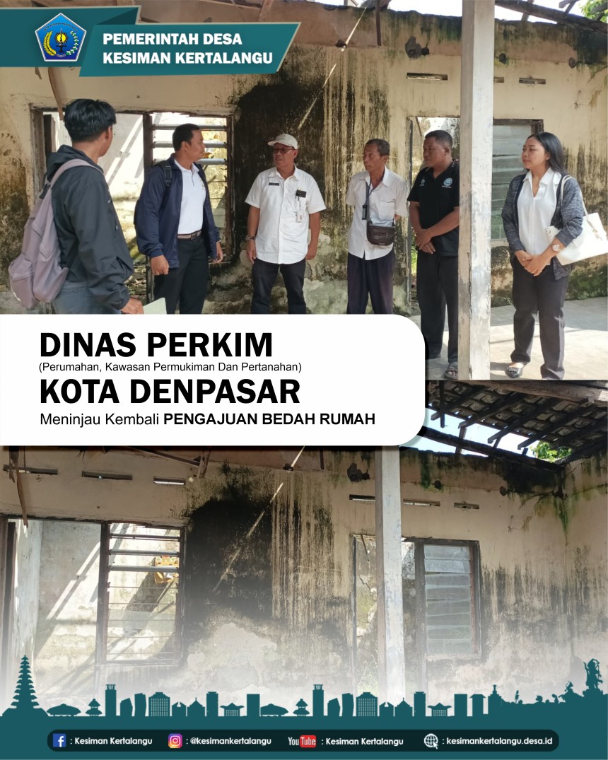 Peninjauan Kembali terhadap Pengajuan Program Bedah Rumah
