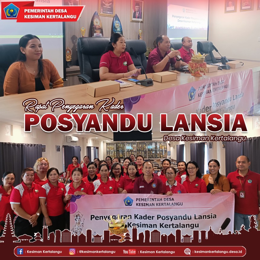 Penyegaran Kader Posyandu Lansia