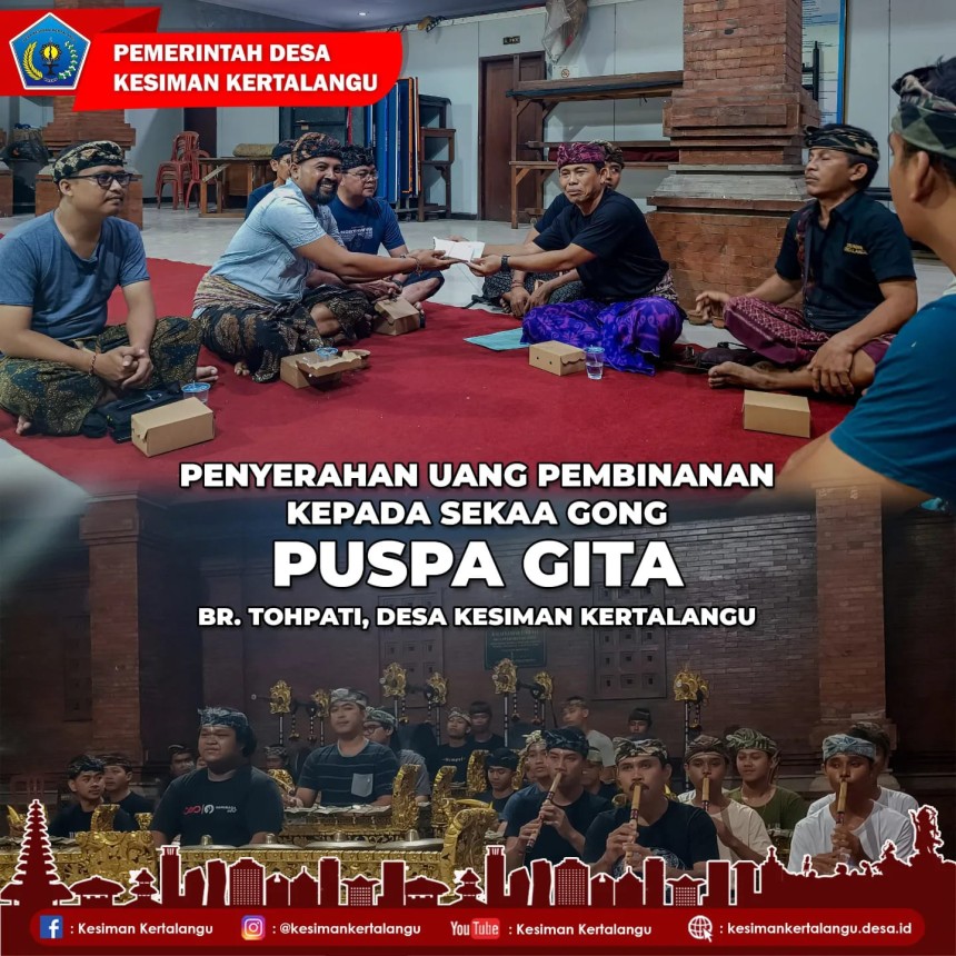 PENYERAHAN UANG PEMBINAAN