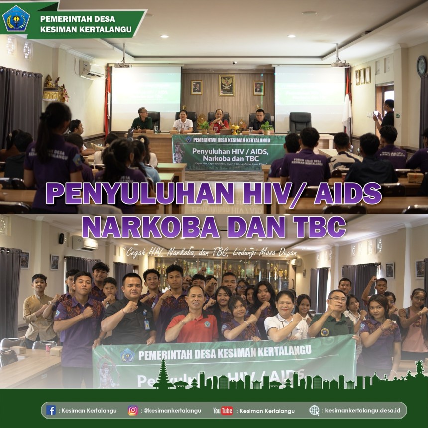 Penyuluhan HIV/AIDS, Narkoba, dan TBC