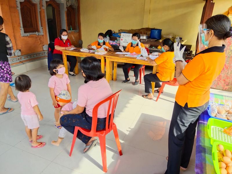 Posyandu Balita di Dusun Batur Sari