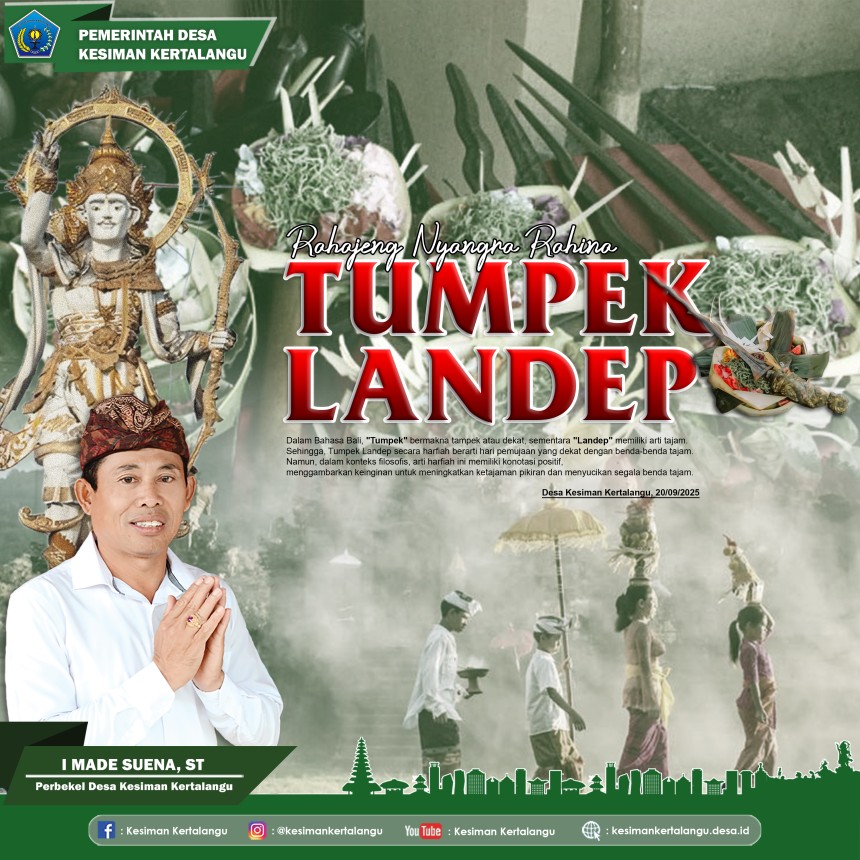 Rahajeng Nyanggra Rahina Tumpek Landep