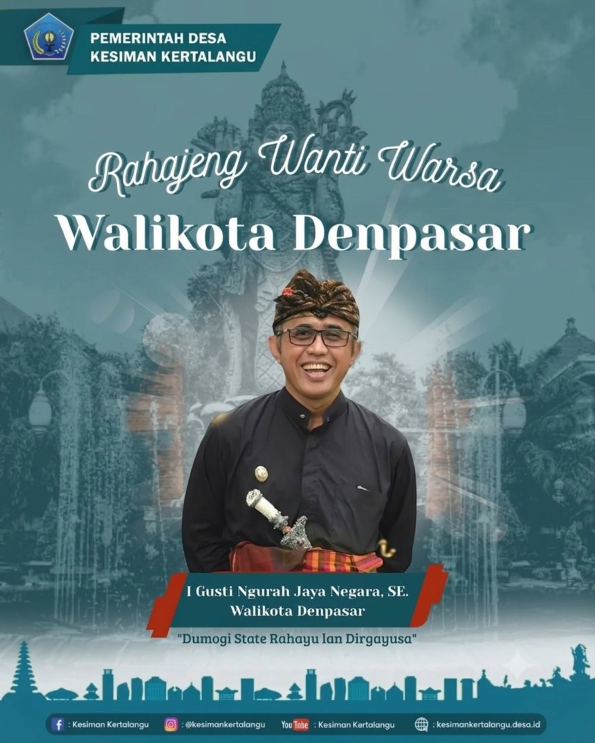 Rahajeng Wanti Warsa Walikota Denpasar
