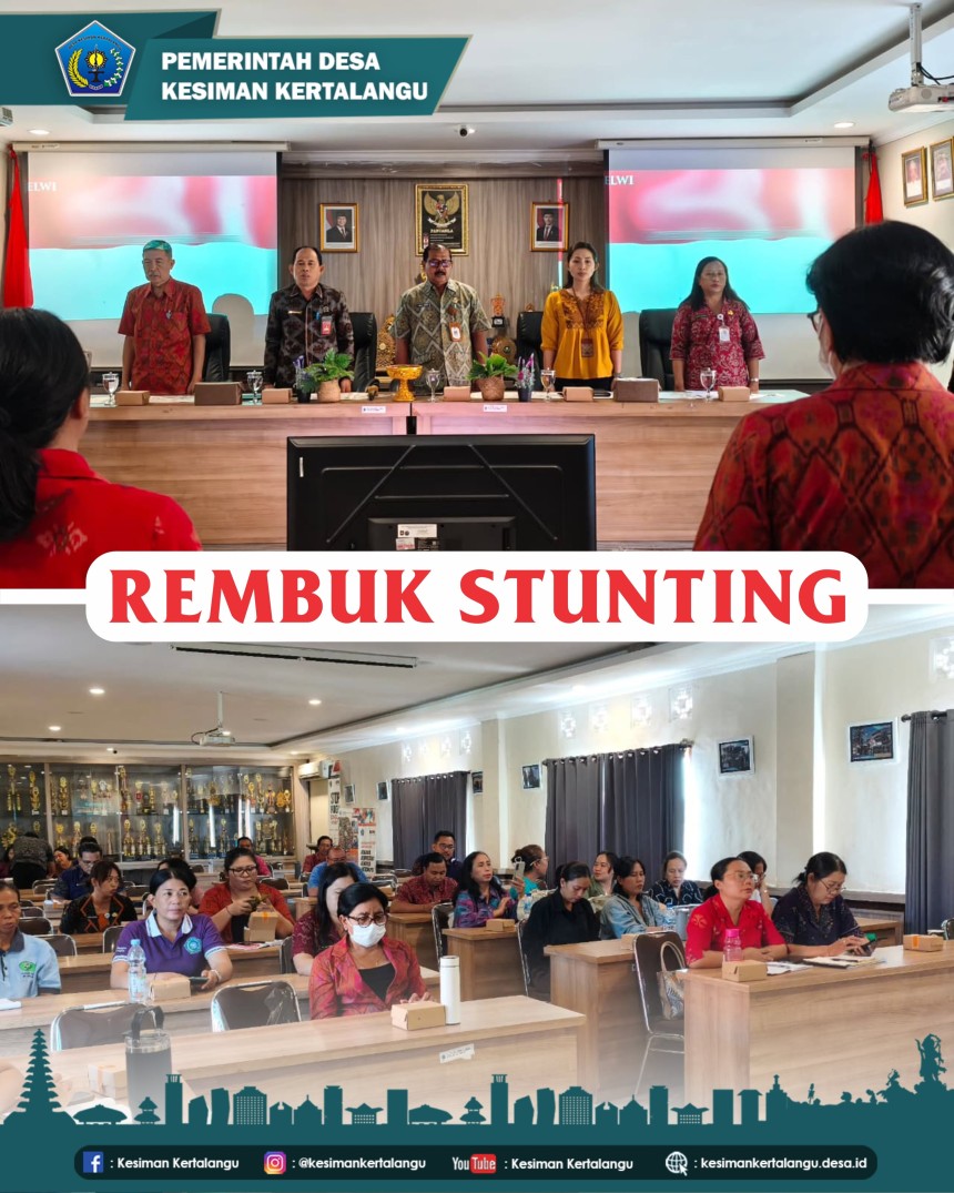 Rembug Stunting Desa Kesiman Kertalangu Tahun 2026