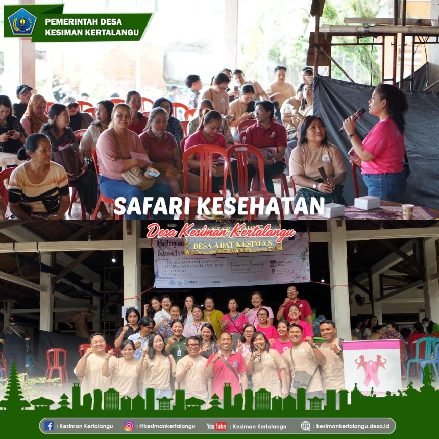 Safari Kesehatan di Desa Kesiman Kertalangu