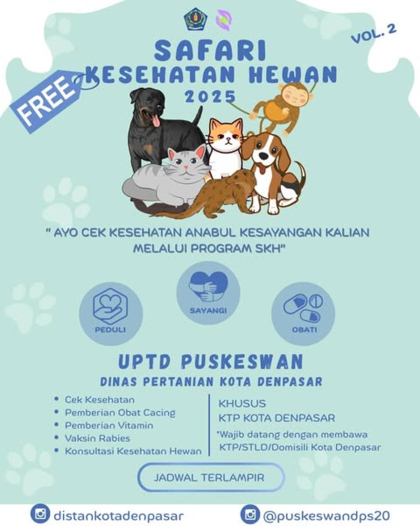 ‼️SAFARI KESEHATAN HEWAN VOL. 2 Continued‼️