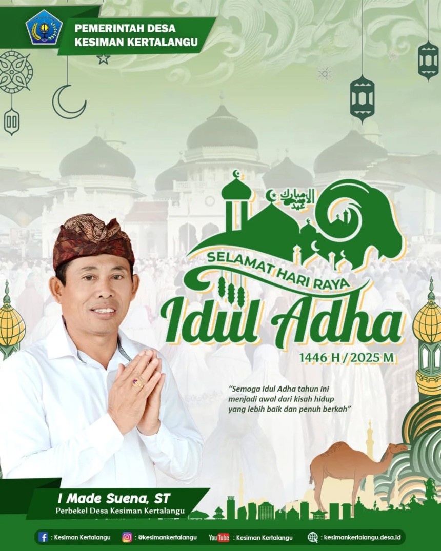 Selamat Hari Raya Idul Adha 1446 H