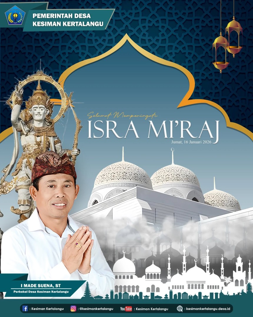 Selamat Hari Raya Isra Mi’raj Nabi Muhammad SAW