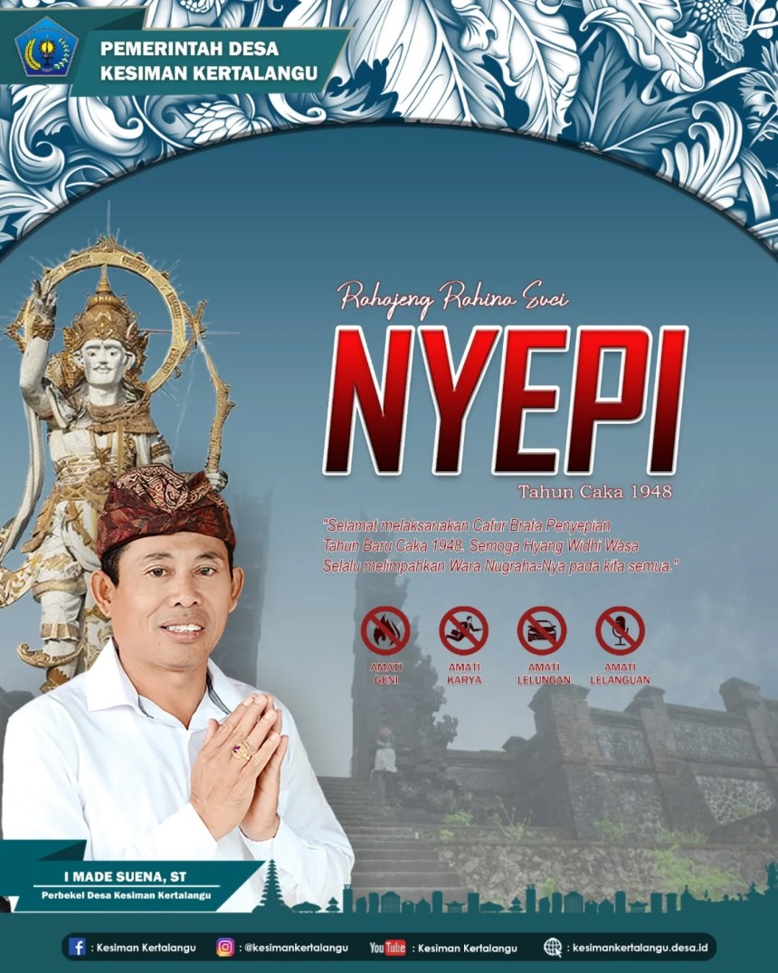 Selamat Hari Raya Nyepi Tahun Caka 1948