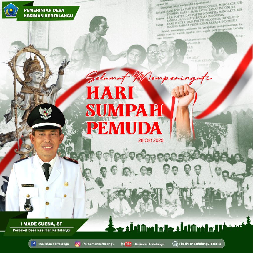 Selamat Hari Sumpah Pemuda ke-97 Tahun 2025