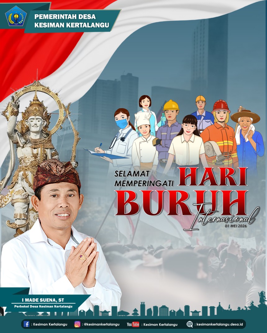 Selamat Memperingati Hari Buruh Internasional