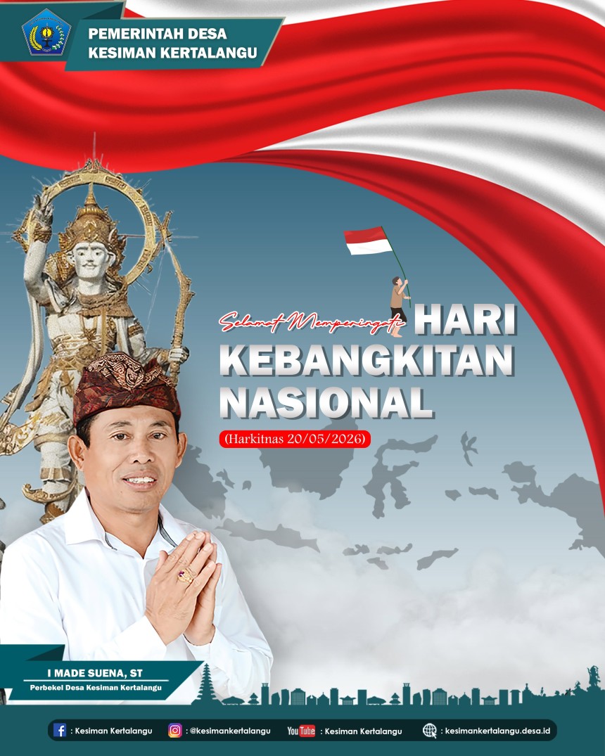 Selamat Memperingati Hari Kebangkitan Nasional