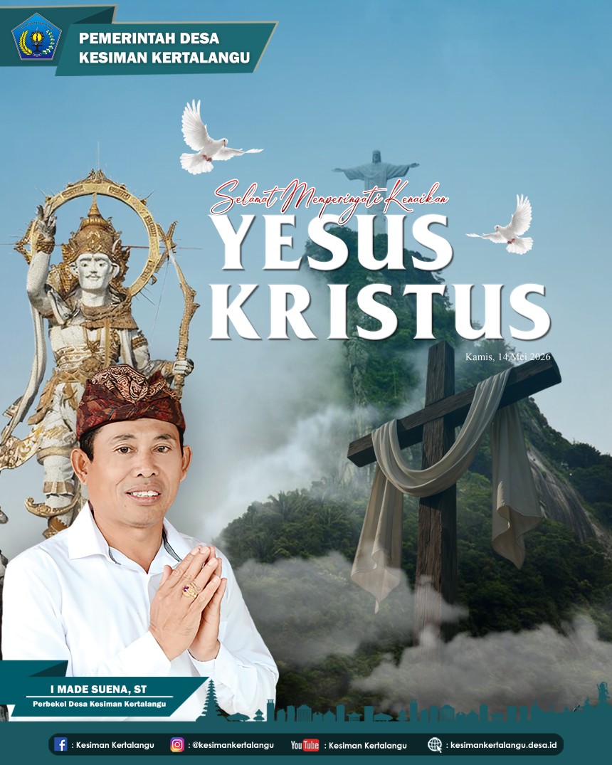 Selamat Memperingati Hari Kenaikan Yesus Kristus