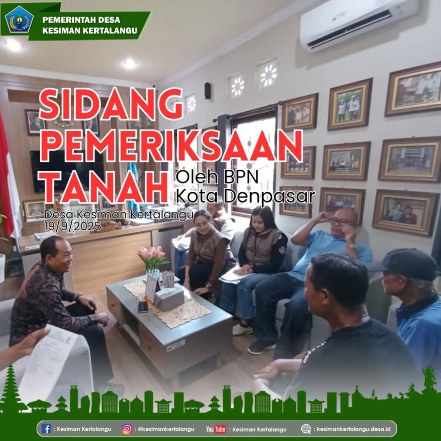 Sidang Pemeriksaan Tanah