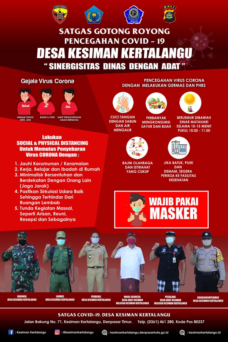 Sinergi Desa Dinas Kesiman Kertalangu Dengan Desa Adat Kesiman