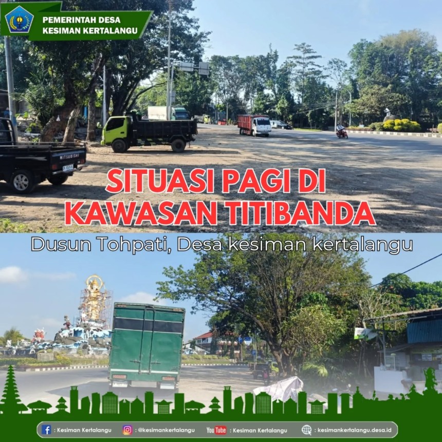 Situasi Pagi Ini di Area Titi Banda Terpantau Aman dan Lancar