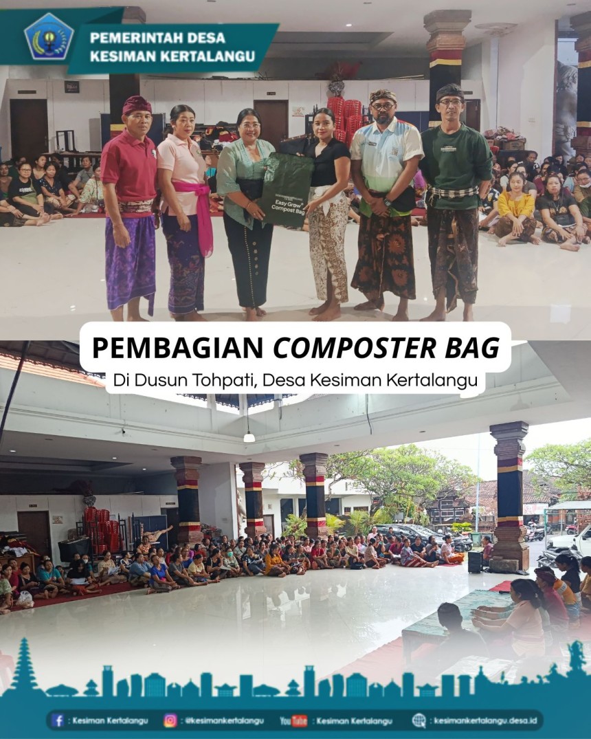 Sosialisasi dan Pembagian Compost Bag