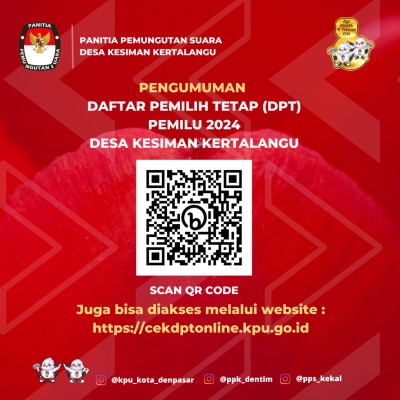 CEK DAFTAR PEMILIH TETAP PEMILU 2024