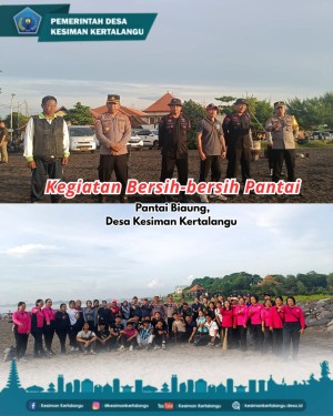 Aksi Bersih-bersih di Pantai Biaung