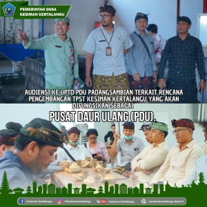 Audiensi ke UPTD PDU Padangsambian